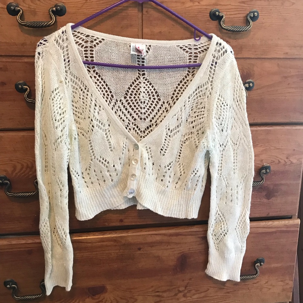 Cropped sweater